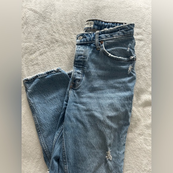 ABERCROMBIE The Dad High Rise Jeans - Curve Love - Picture 3 of 7